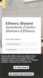 Mobile Screenshot of elisavalumni.com