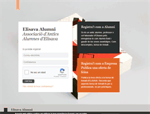 Tablet Screenshot of elisavalumni.com